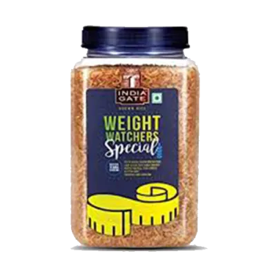 india gate - brown rice jar