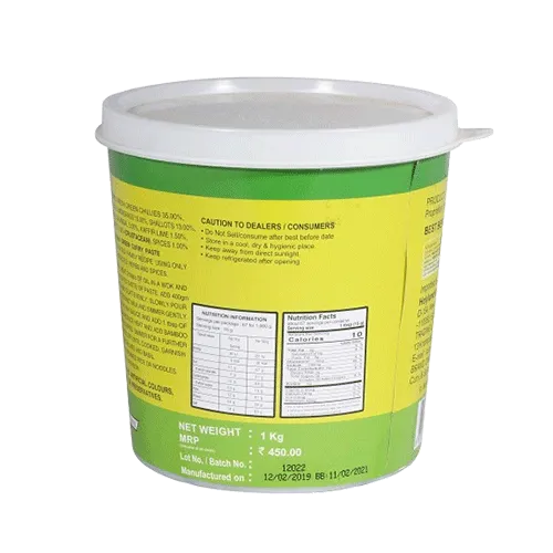 Namjai - Green Curry Paste, Thai (Non Veg), 1Kg