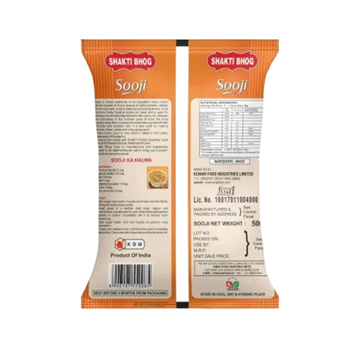 SHAKTI BHOG- SOOJI, 500GM