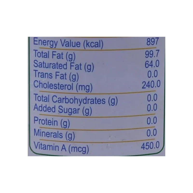 VERKA - DESI GHEE TETRA, 1LTR