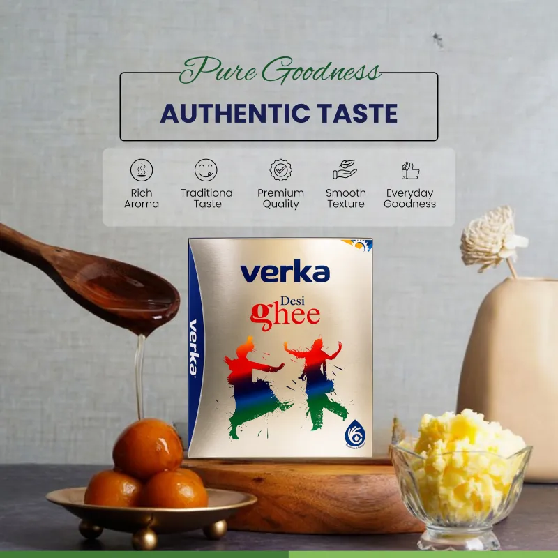 VERKA - DESI GHEE TETRA, 1LTR