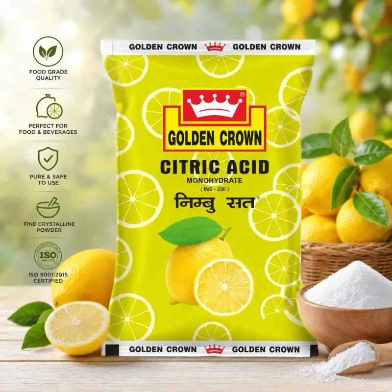 GOLDEN CROWN - CITRIC ACID 500GM