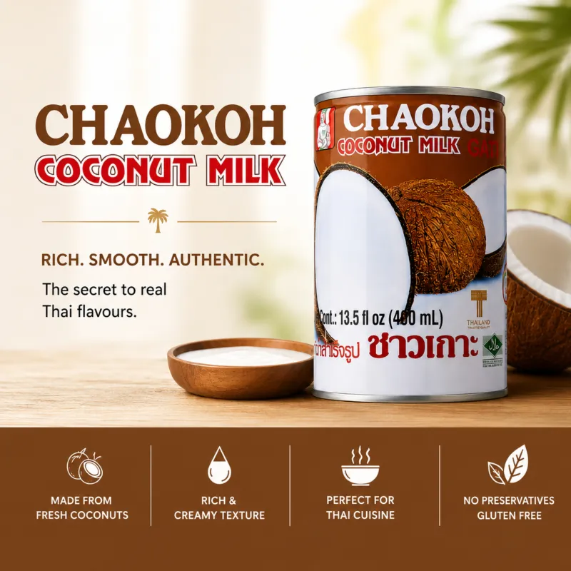 CHAOKOH - COCONUT MILK, 400ML