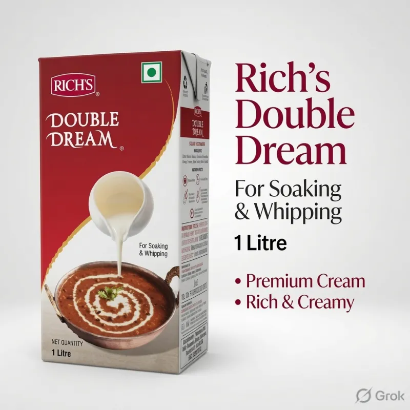 RICHS - DOUBLE DREAM CREAM, 1LTR