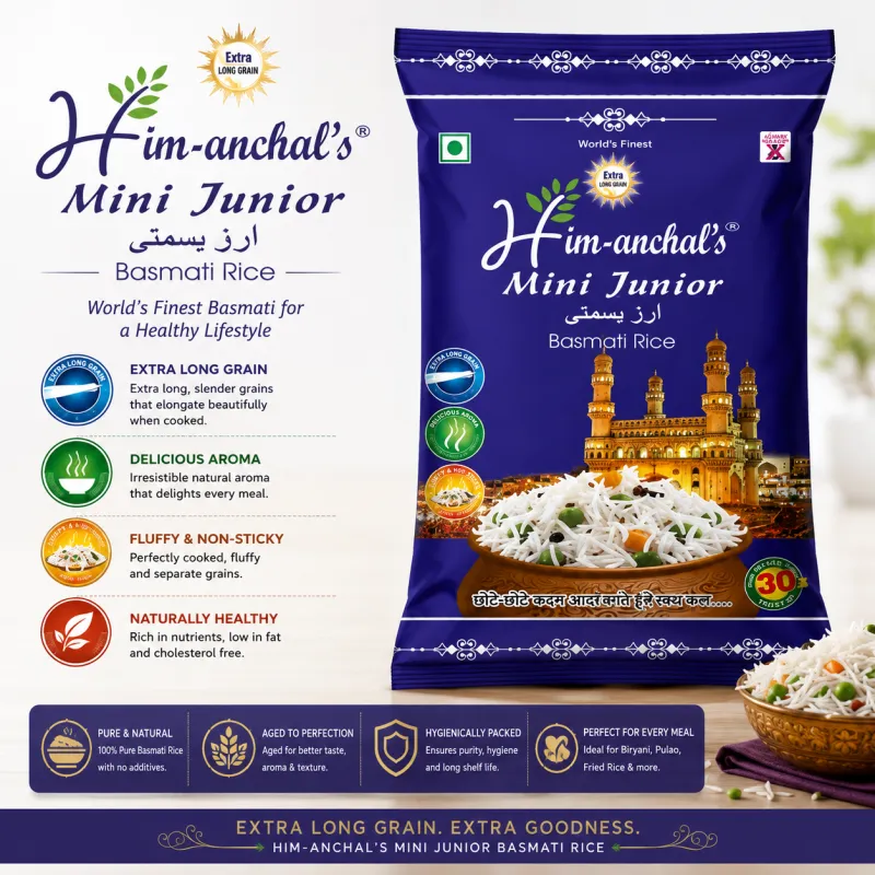 HIMACHAL BASMATI MINI JUNIOR, 30KG