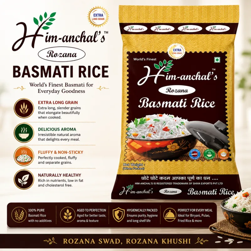 HIMACHAL BASMATI ROZANA, 30KG