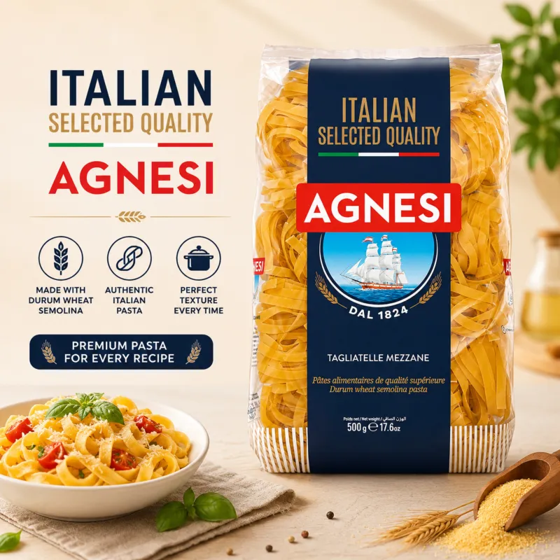 AGNESI - TAGLIATELLE PASTA, 500GM
