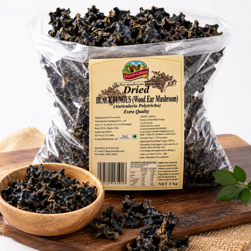 ITALIAN GARDEN-BLACK FUNGUS MUSHROOM,1KG