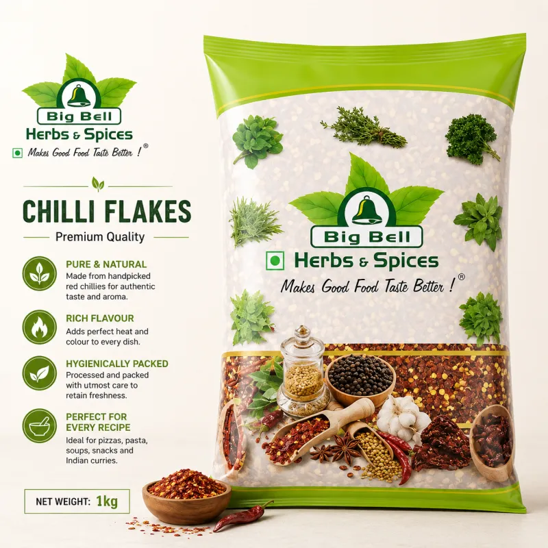 Big Bell - Chilly Flakes, 1Kg