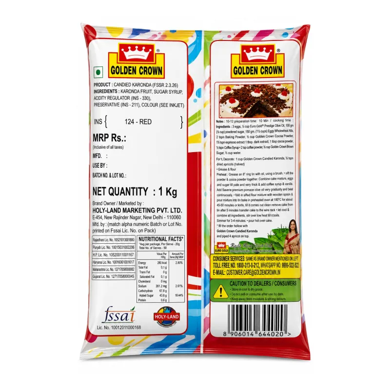 GOLDEN CROWN - KARONDA, 1KG