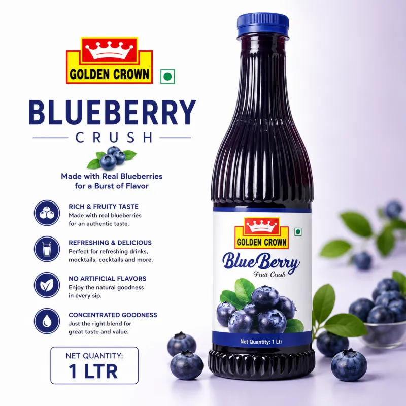 GOLDEN CROWN - BLUEBERRY CRUSH ,1LTR