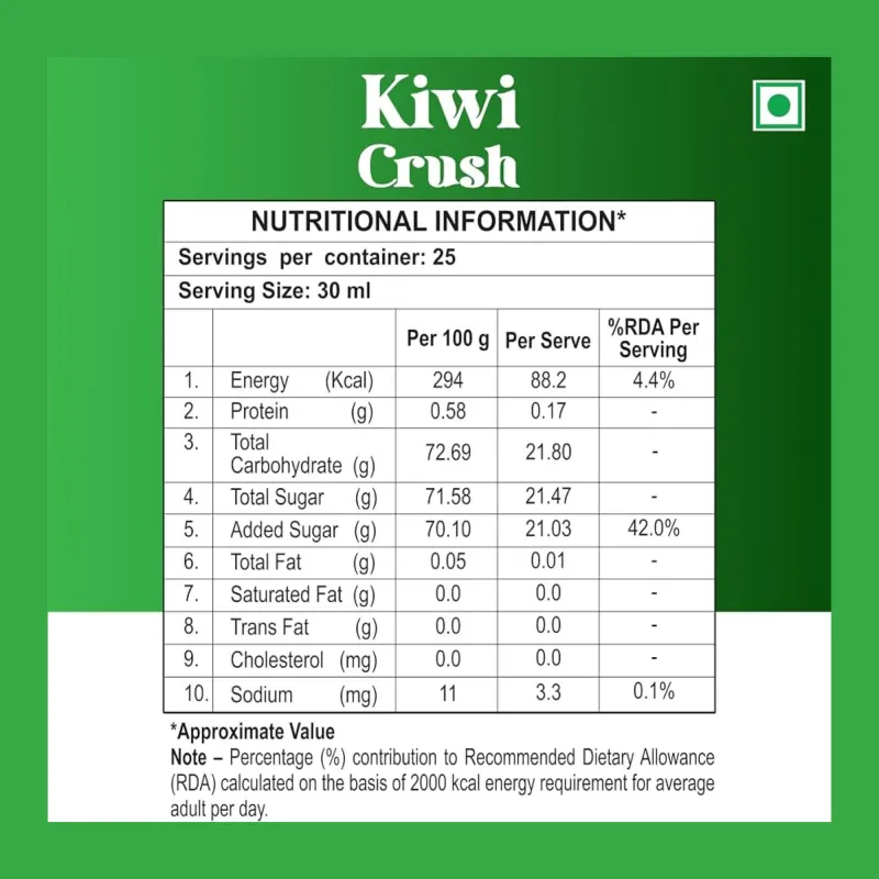GOLDEN CROWN - KIWI CRUSH, 1LTR