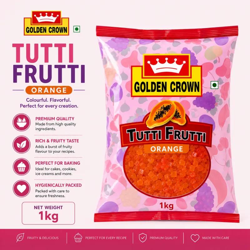 GOLDEN CROWN-TUTTI FRUTTI ORANGE, 1KG