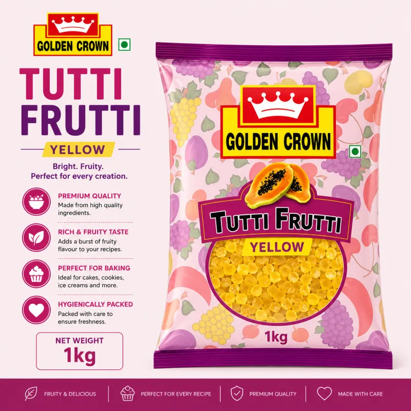 GOLDEN CROWN-TUTTI FRUTTI YELLOW, 1KG
